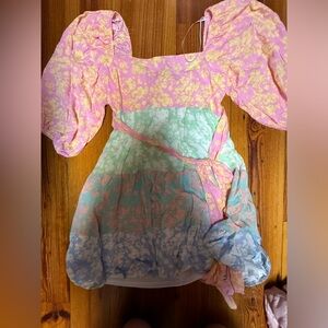 Multicolor karlie sundress new with tags